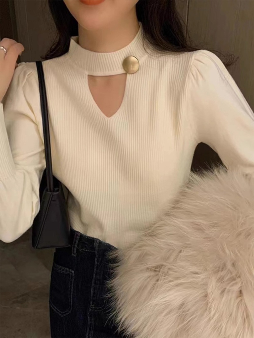 히어로는 아닙니다만 1화 수현 복동희 블라우스 슬림 섹시한 - 상세 이미지 2