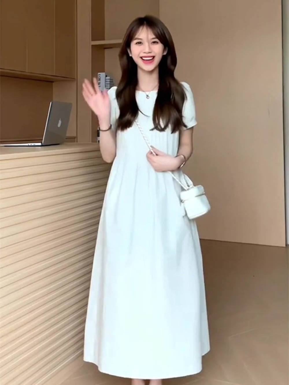 배윤경 인스타그램 원피스 데일리 아메카지 - 상세 이미지 4
