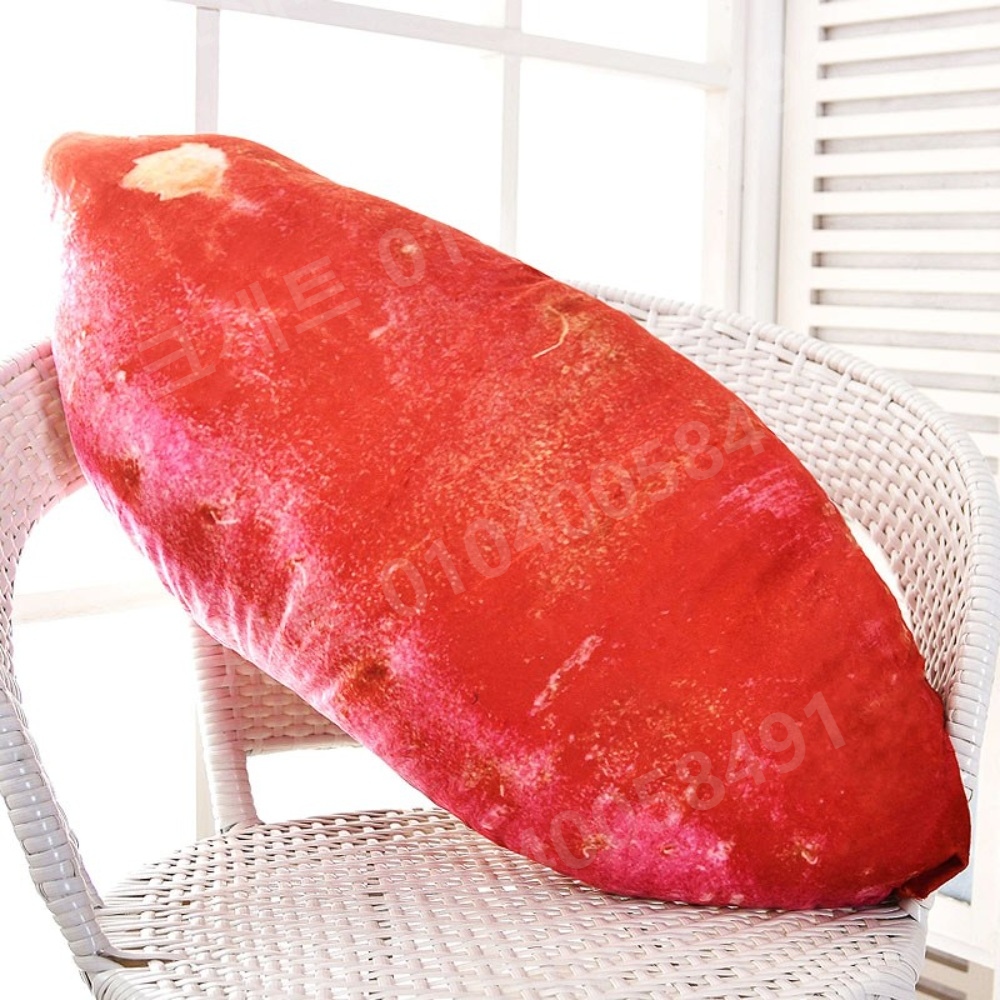 고구마베개 대형 마디필로우 페인팅 프린팅 침대 숙면 - 상세 이미지 2