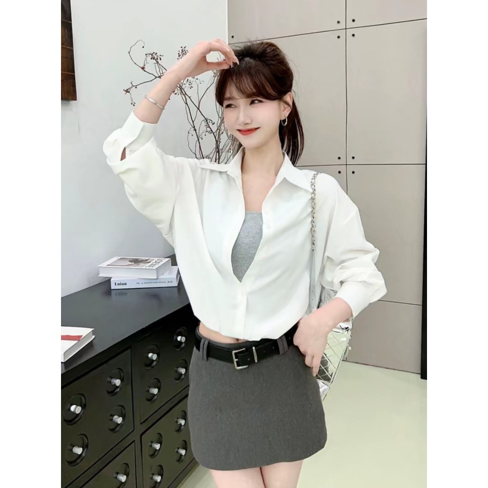 놀면 뭐하니 232회 이미주 셔츠 캐주얼 심플 - 상세 이미지 4