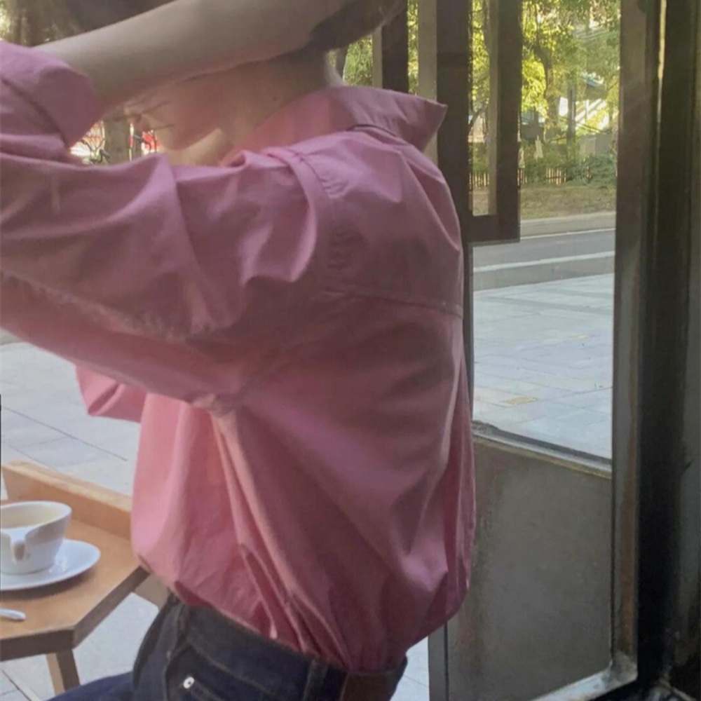 히어로는 아닙니다만 1화 수현 복동희 블라우스 캐주얼 캠퍼스 - 메인 이미지