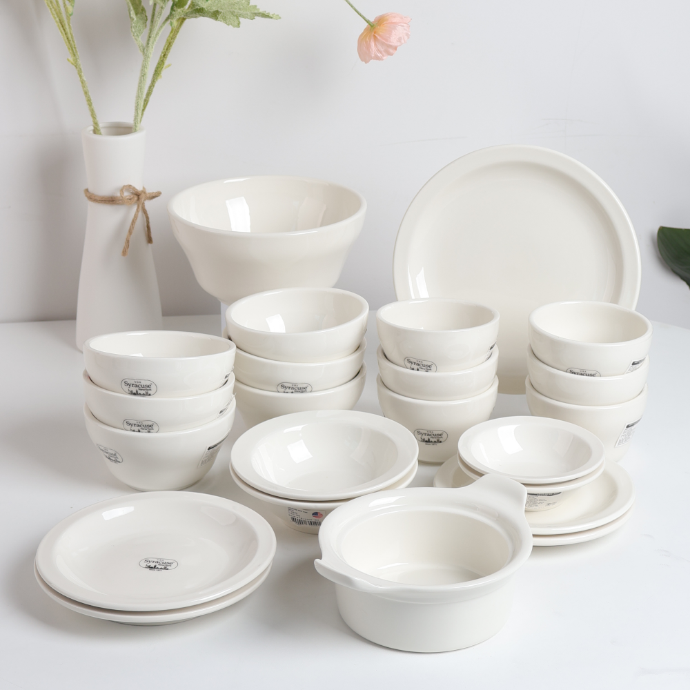 시라쿠스 뉴욕 그릇세트 도자기 신혼그릇 6인 식기세트 골라담기