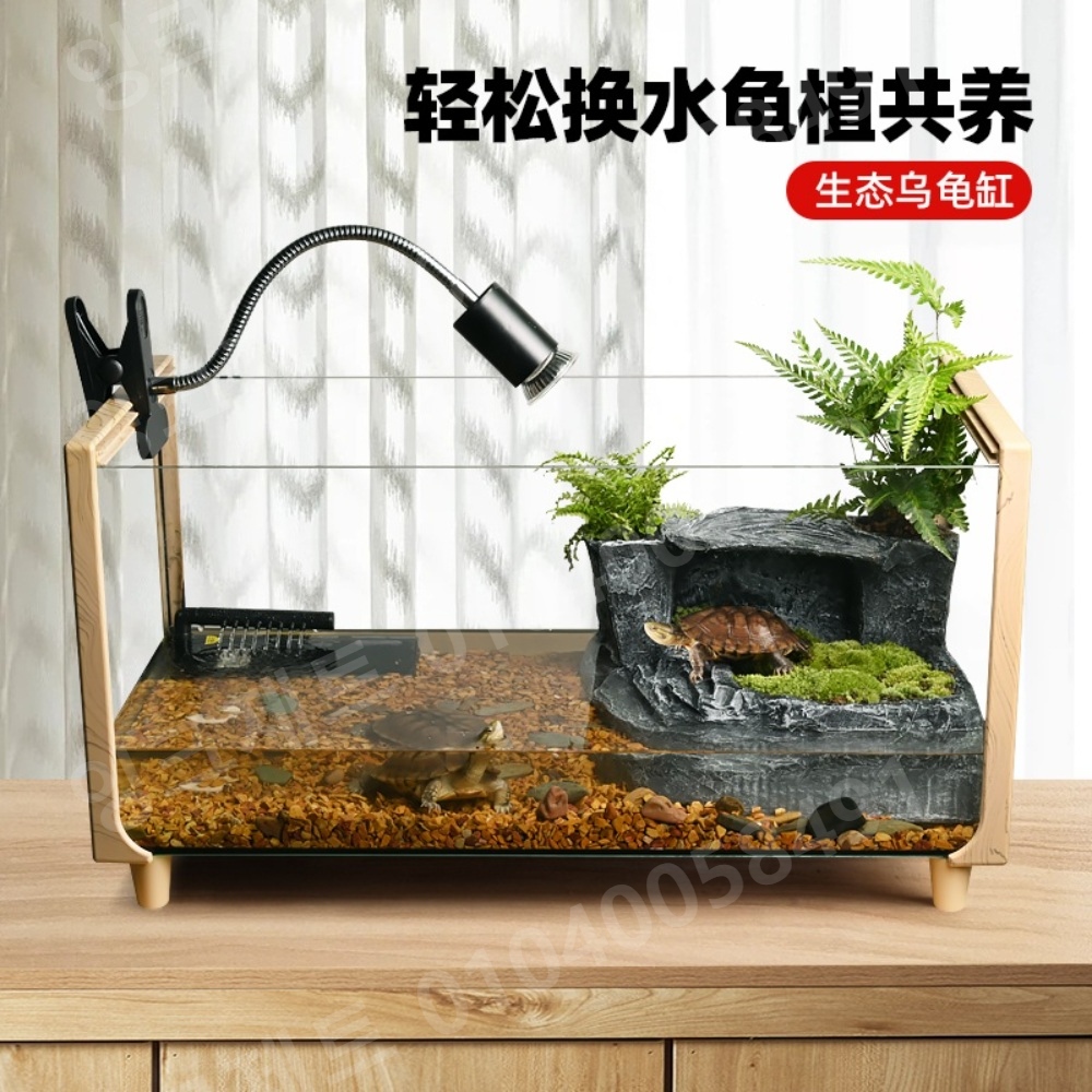 무환수어항 애완용 물고기 거북이 소라게 파충류 수족관 - 상세 이미지 2