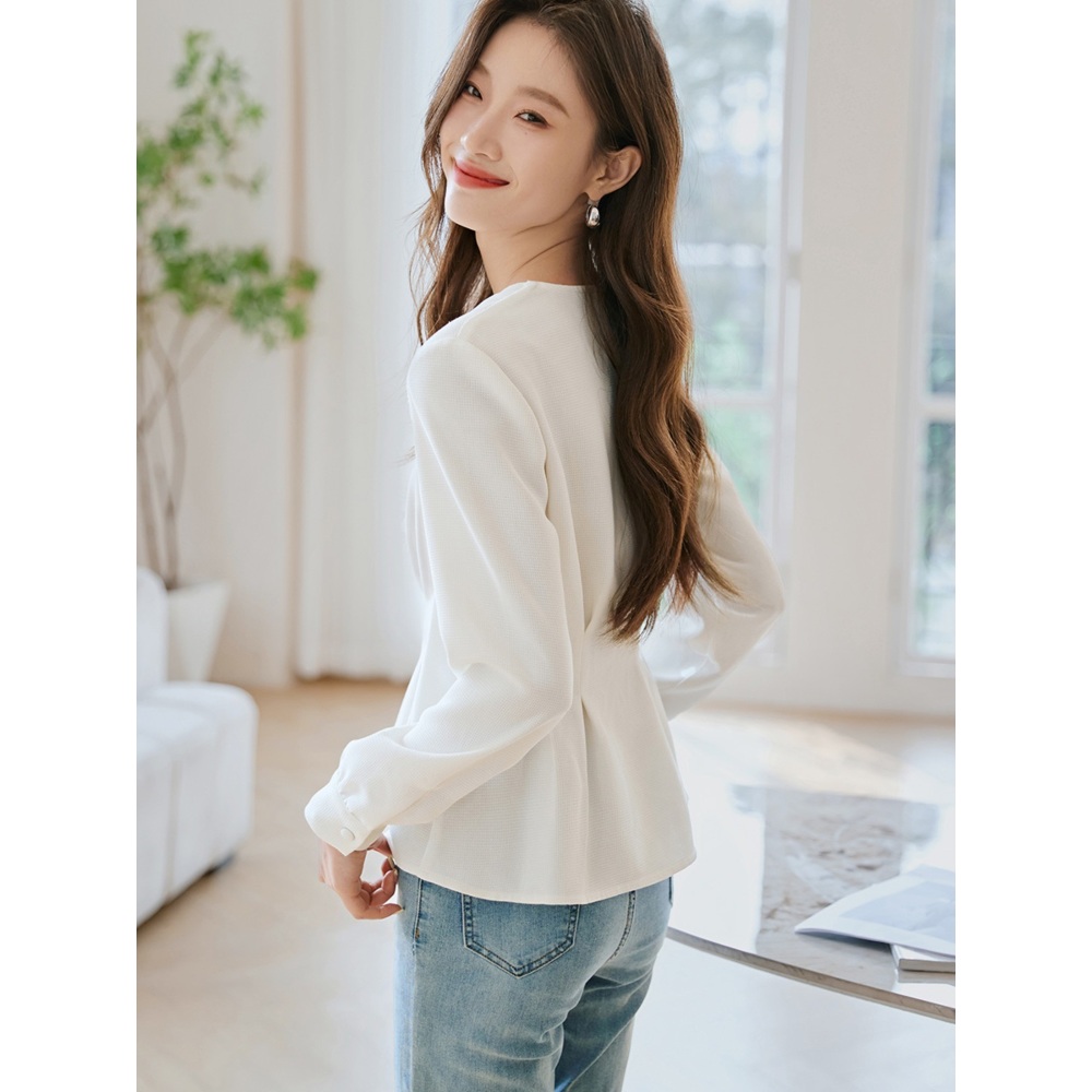 피도 눈물도 없이 73화 이소연 이혜원 블라우스 우아한 페미닌 - 상세 이미지 3