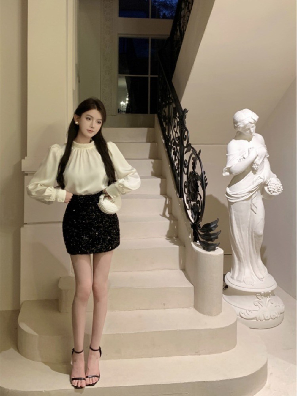 히어로는 아닙니다만 1회 천우희 도다해 슬림핏 럭셔리 - 상세 이미지 5