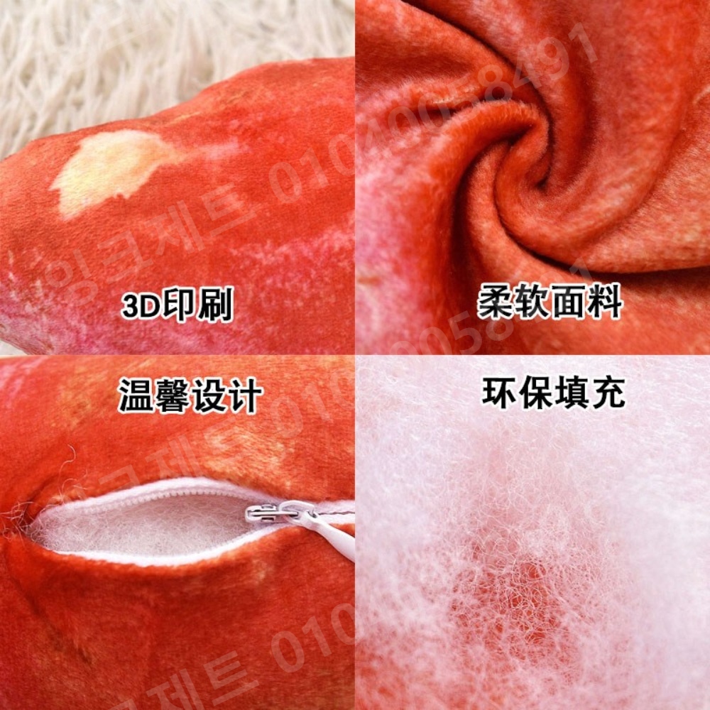 고구마베개 대형 마디필로우 페인팅 프린팅 침대 숙면 - 상세 이미지 5