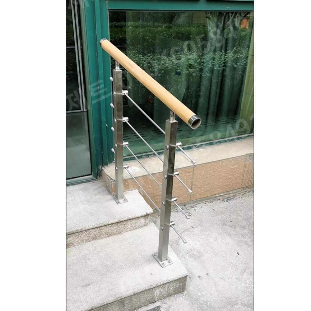 안전난간대 데크 손잡이 스테인레스 레일바 휀스 옥상 - 상세 이미지 2