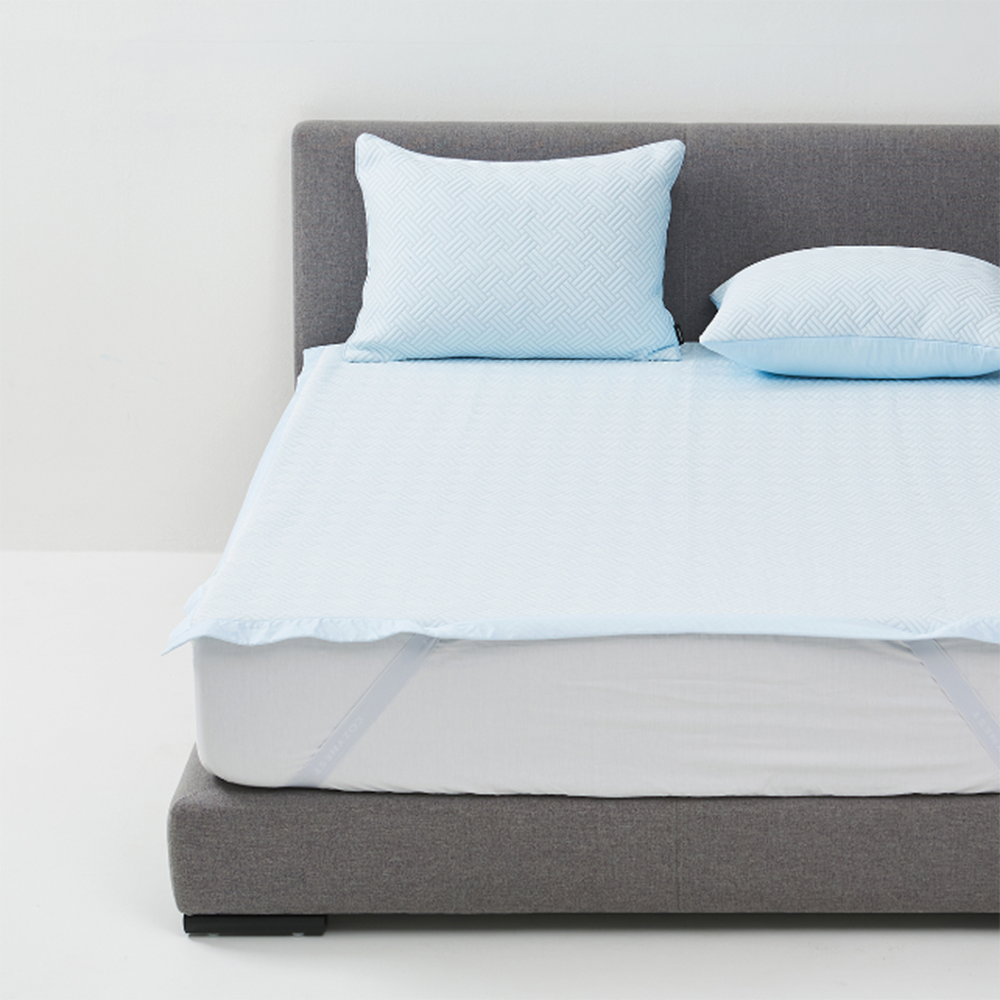 백화점냉감원단 레노마홈 포르페 냉감패드 전제품 모음전 네오블루그레이, SS(슈퍼싱글)