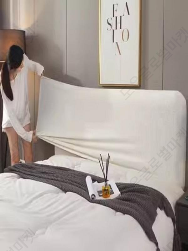 침대 프레임커버 침대벽쿠션 북유럽 리폼 머리 등받이