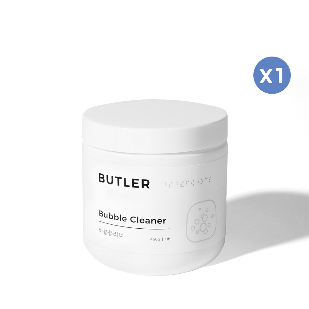 버틀러 기름때 탄냄비 텀블러 스텐 연마제 제거 삶은효과 버블클리너 450g, 1개 제품 이미지