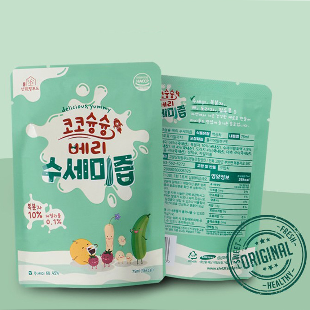 환절기엔 코코슝슝 수세미즙 (1팩당 75ml) - 상세 이미지 2