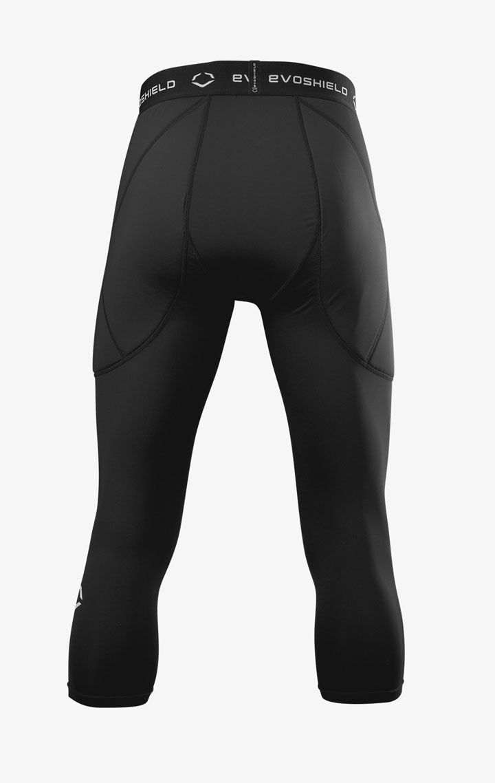 이보쉴드 EvoShield 남성용 3/4 슬라이딩 타이츠 wb60063 블랙 - 상세 이미지 2