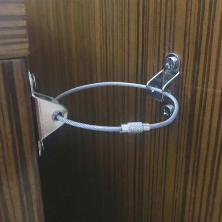 가구 책장 넘어짐 방지 고정 장치 와이어