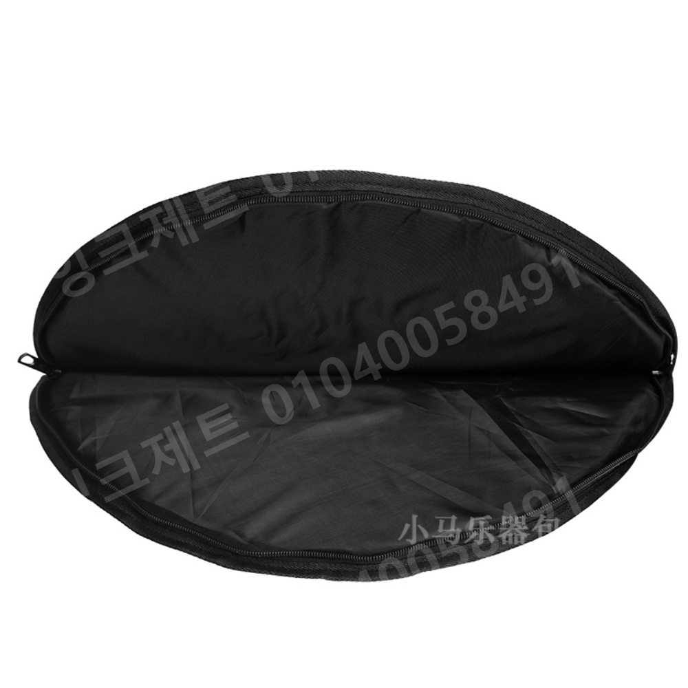 드럼케이스 징 수납가방 원형 커버 손잡이 포켓 운반 백 - 상세 이미지 5
