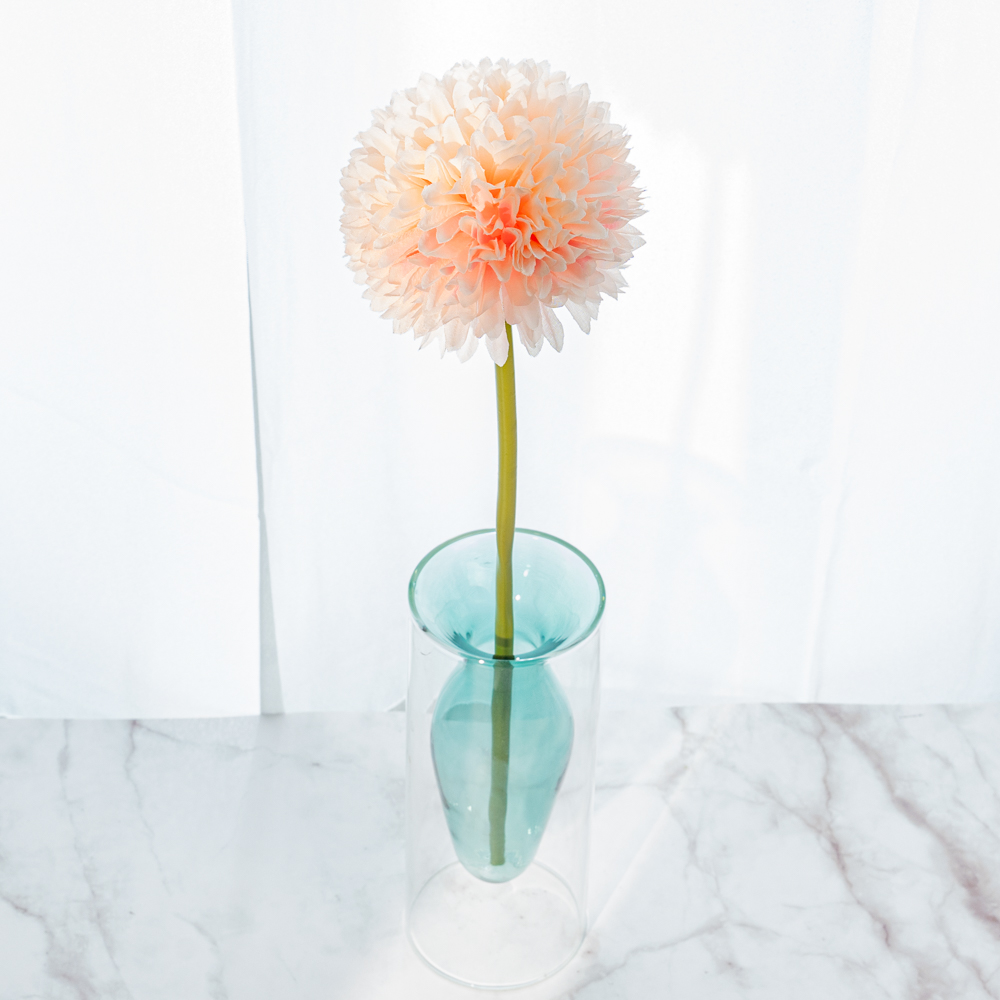 할메이드 생화같은 퐁퐁 알리움 조화 꽃 hf14 국화 1p 이미지 2