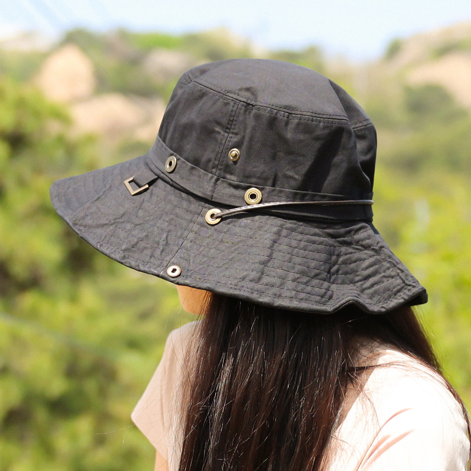 국내생산 부니햇 여성 남자 와이어 대두 등산모자 여름 빅사이즈 햇빛가리개모자 정글모 이미지 4