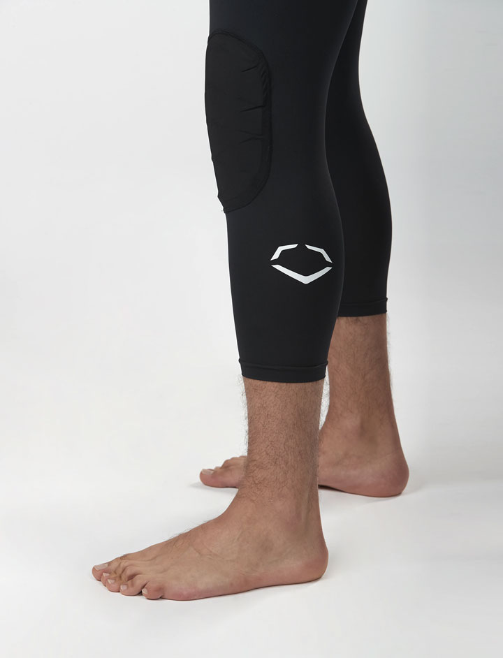 이보쉴드 EvoShield 남성용 3/4 슬라이딩 타이츠 wb60063 블랙 이미지 7