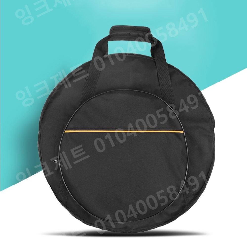 드럼케이스 징 수납가방 원형 커버 손잡이 포켓 운반 백 - 상세 이미지 2
