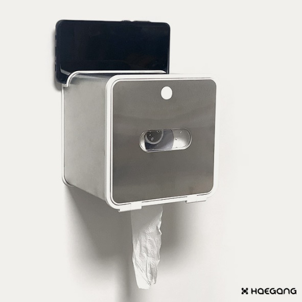 무타공 업소용 휴지 걸이 욕실 부착형 화장실 호텔 휴지 걸이 - 상세 이미지 4