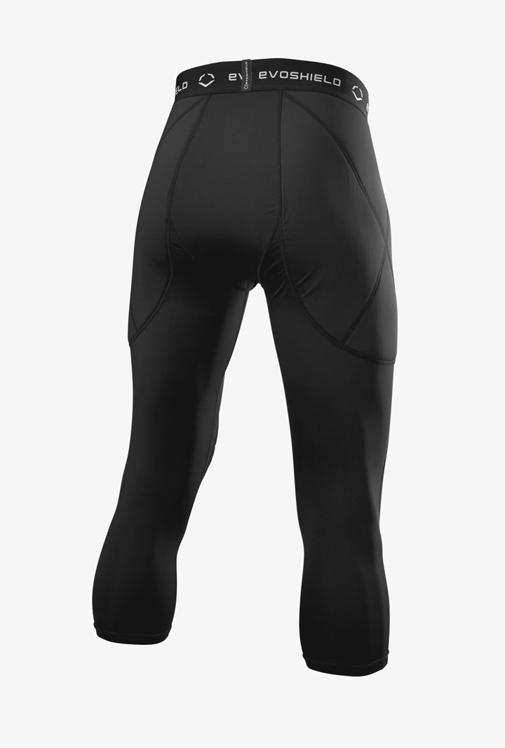 이보쉴드 EvoShield 남성용 3/4 슬라이딩 타이츠 wb60063 블랙 - 상세 이미지 4