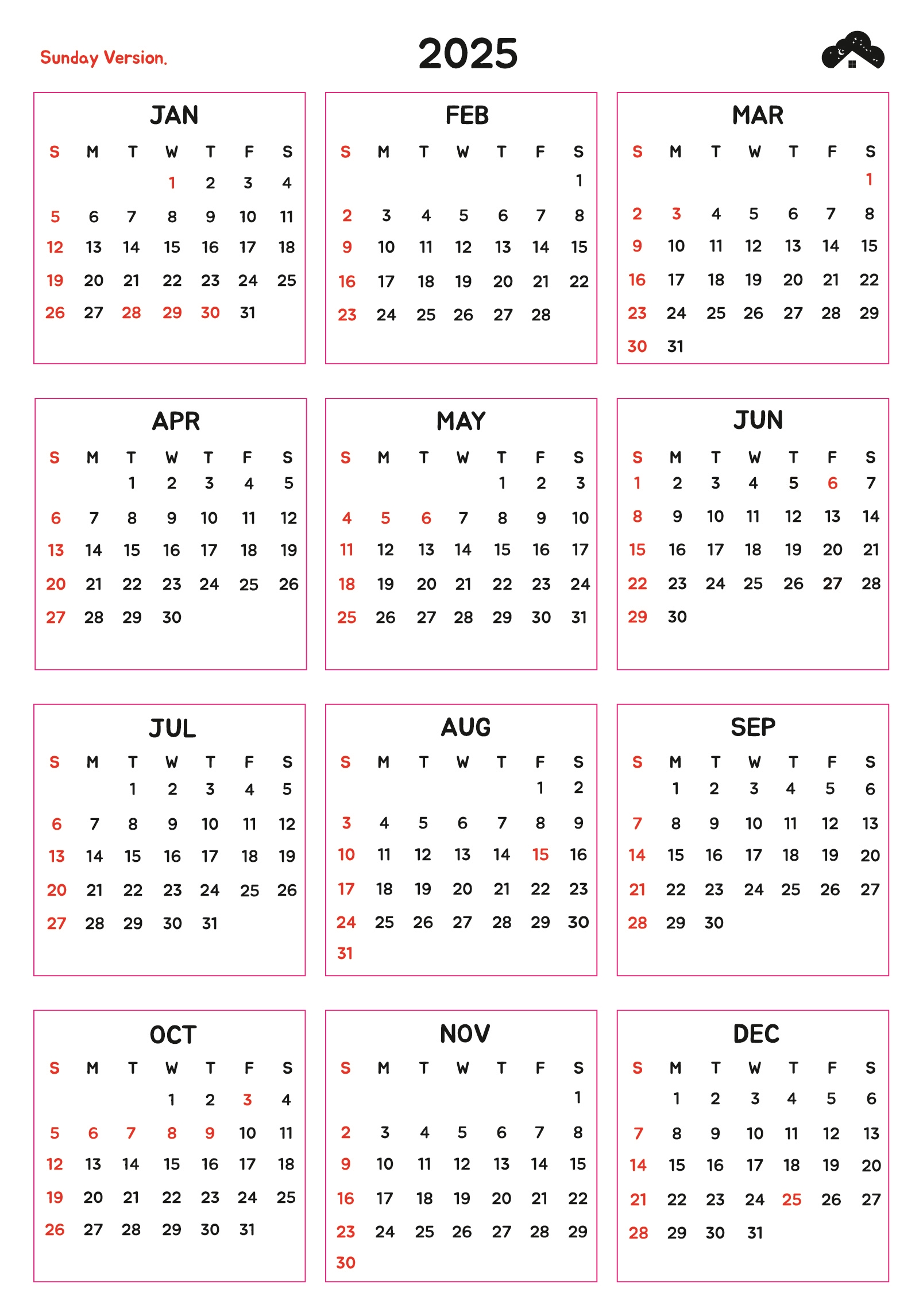2025년 투명 월별 달력스티커 캘린더 퓨처로그 스티커 인생상점 다꾸 2025다이어리 - 상세 이미지 3