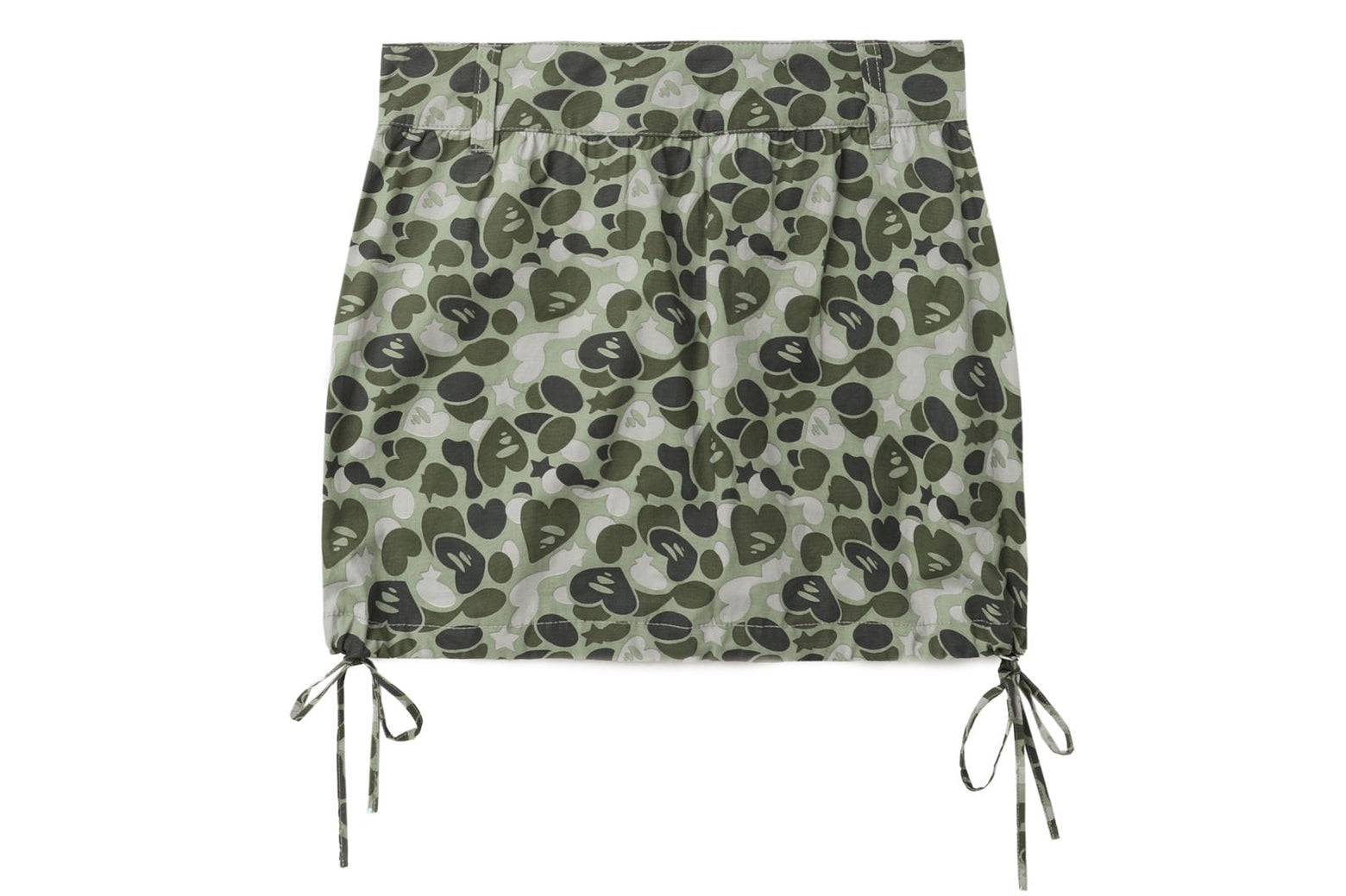 베이프 우먼즈 치마 FRONT ZIP BALLOON MINI SKIRT CK20-255-001 - 상세 이미지 2