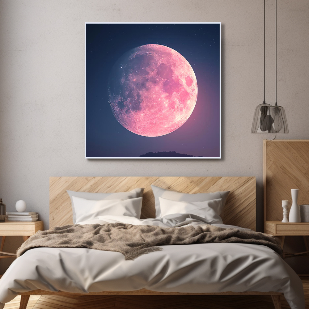 황금노을 80cm x 80cm 무광골드 알루미늄액자 - 상세 이미지 5