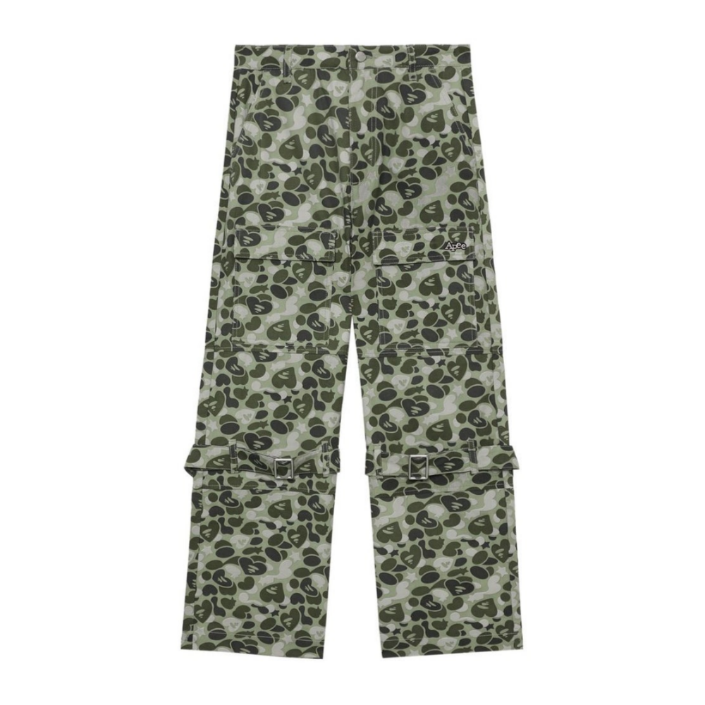 베이프 우먼즈 바지 STRAPE DETAIL CARGO CK20-252-002 - 메인 이미지