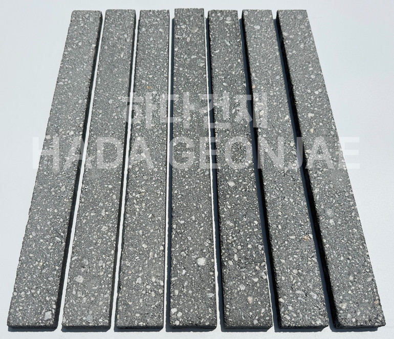 모노타일 롱와이드 500x50x17T 모던블랙 / 하다건재