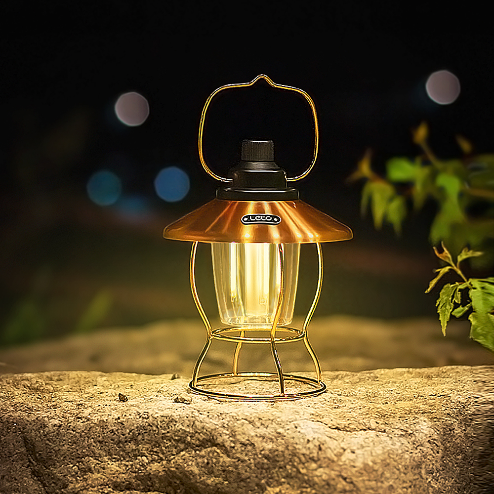 레토 메탈 무선 LED 감성 캠핑 랜턴 조명 LPL-S09