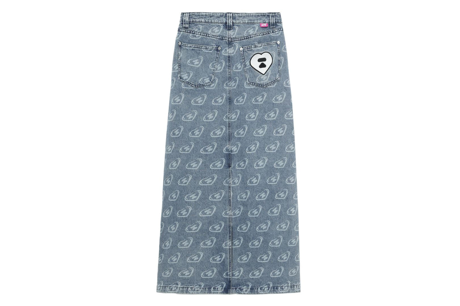 베이프 우먼즈 치마 BELTED CARGO MAXI SKIRT PATTERN CK20-254-001 - 상세 이미지 2