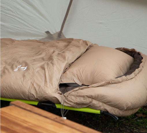 폴라리스 덕다운 800 침낭 오리털 백패킹 경량