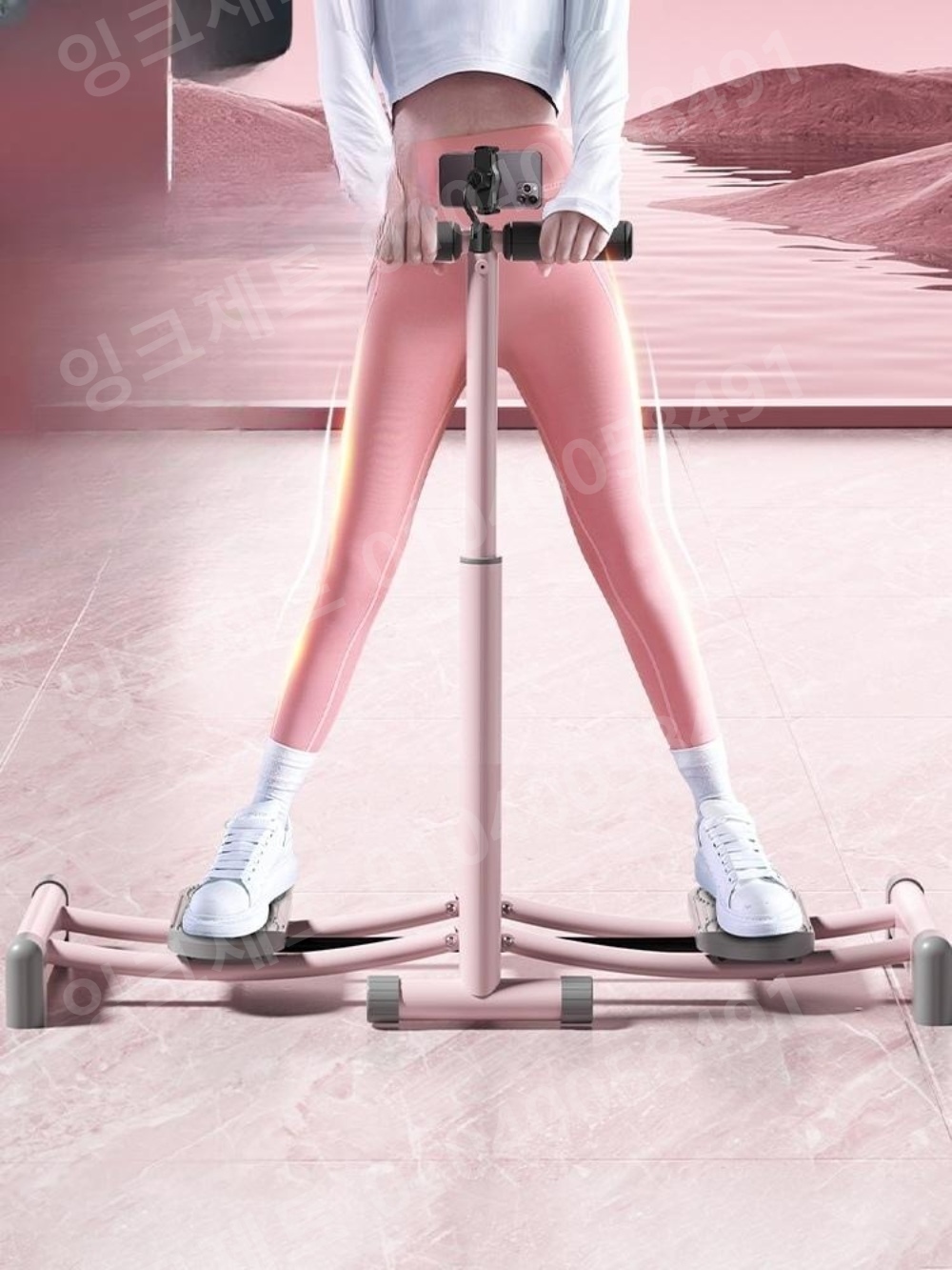 발란스보드 스키운동기구 다리 근력 힙업 전신 고관절 - 상품 이미지