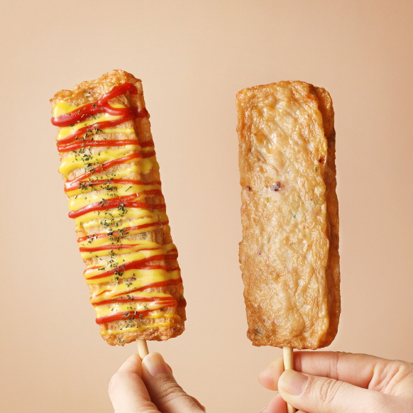 오징어 야채 미도바 점보 어묵핫바 500g (100g x 5ea) 부산미도어묵 개별포장 렌지조리 - 상세 이미지 4