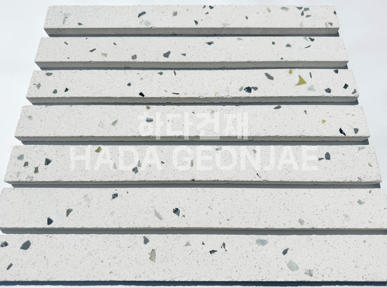 모노타일 롱와이드 500x50x17T 모던비취화이트 / 하다건재