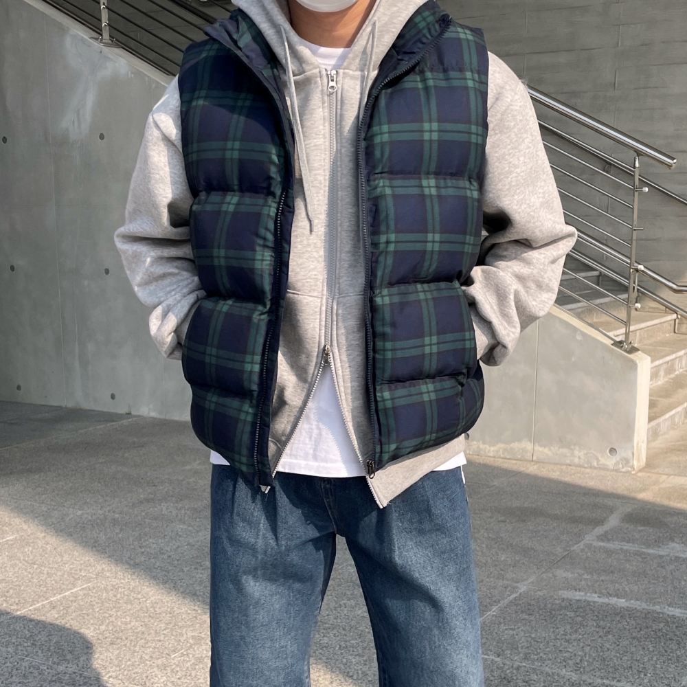 웰론패딩조끼 남자패딩조끼 이미지 2