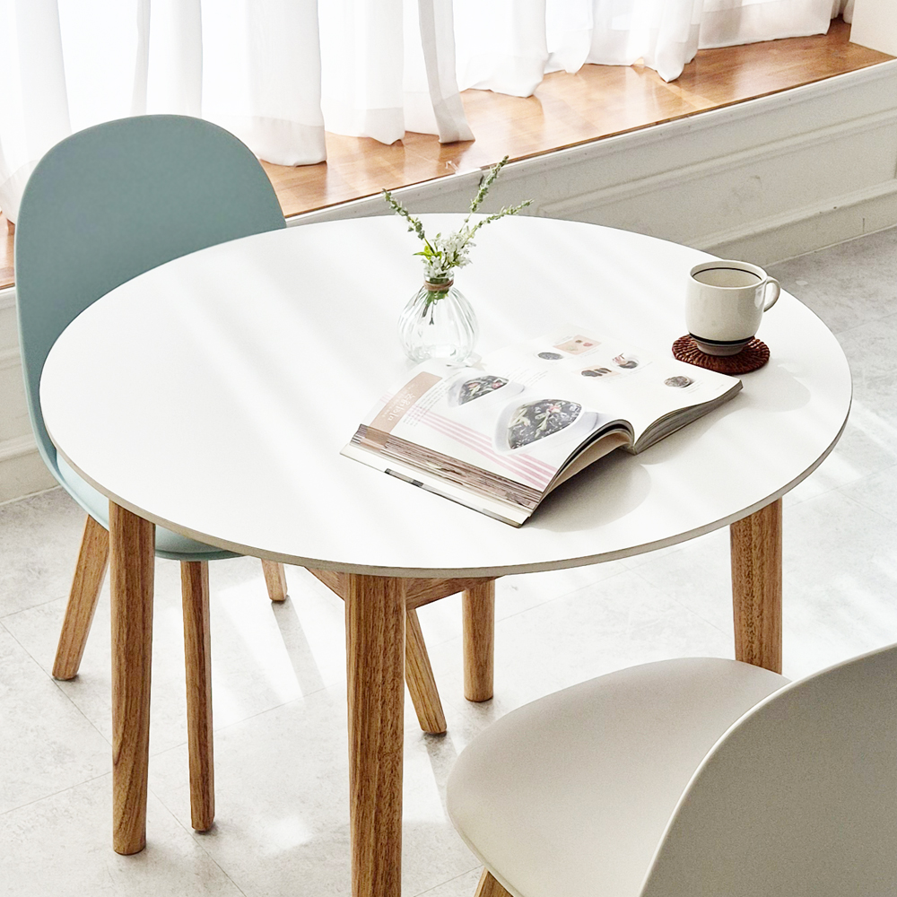 쿠키 원형 세라믹테이블 포세린 카페 식탁 테이블 850 티테이블