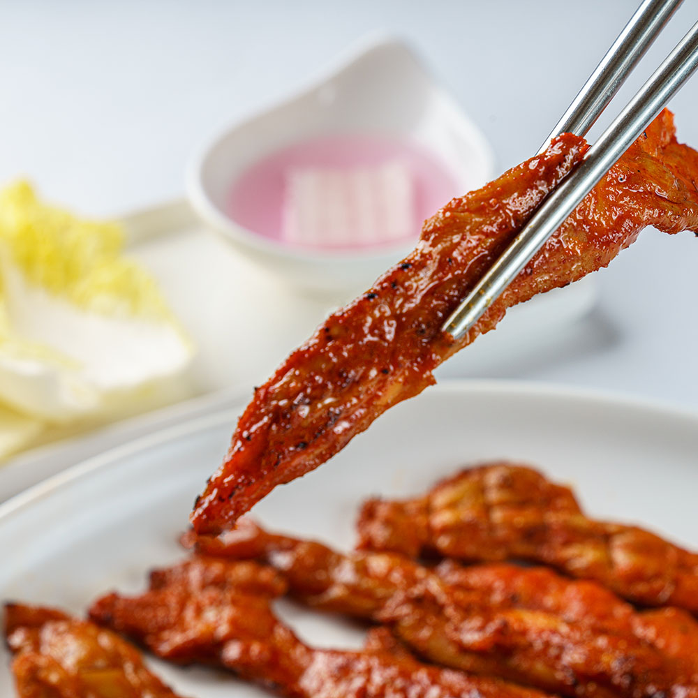 다인꼬꼬댁이 국내산 양념 닭목살구이 500g 술안주 캠핑 요리 음식 - 상세 이미지 4