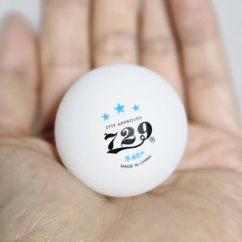 오리지널 729 우정 흰색 대회용 신소재 플라스틱 WTT 특수 전문가수준 대회 탁구공 6볼x2개 - 상세 이미지 3