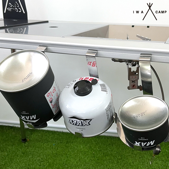 캠핑 IGT 테이블 이소가스 홀더 거치대 받침대