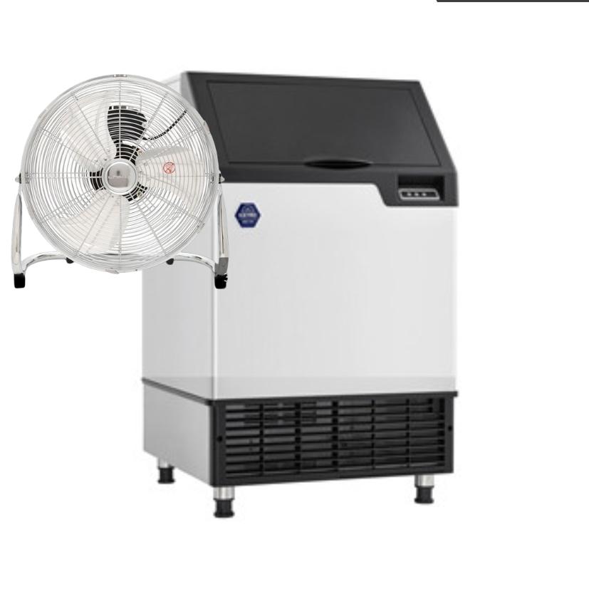 커피숍 제빙기 100kg 업소용 영업용 얼음 제조기 매장 공냉식 제빙기