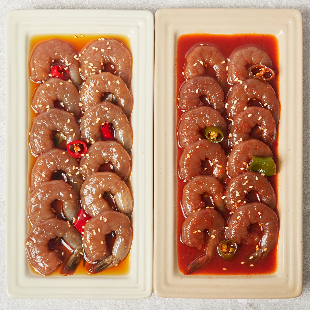 30년전통 통영할매 깐새우장 330g 간장 매운양념