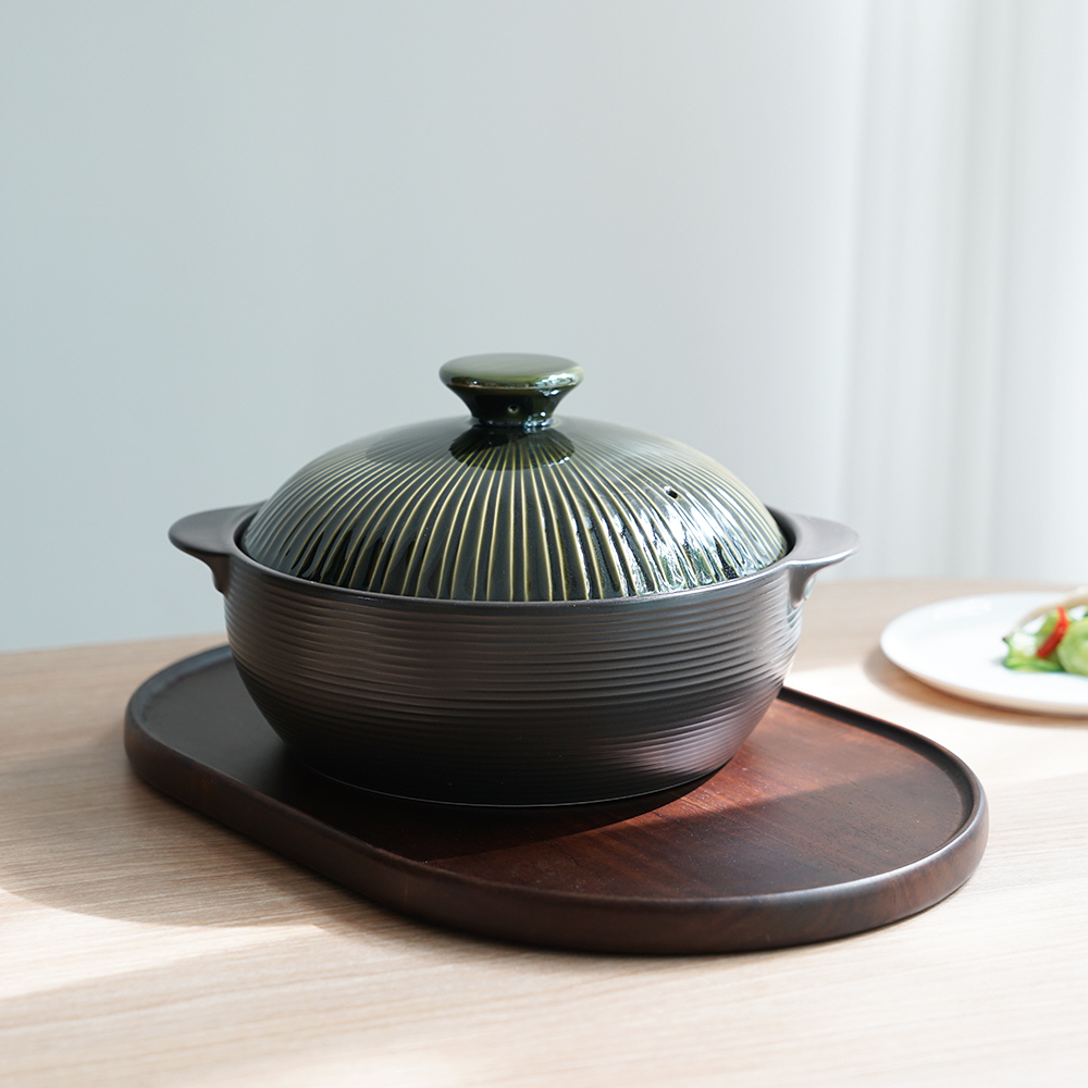 리한 라인팟 무균열 뚝배기 4호 12cm (4colors) - 상세 이미지 2