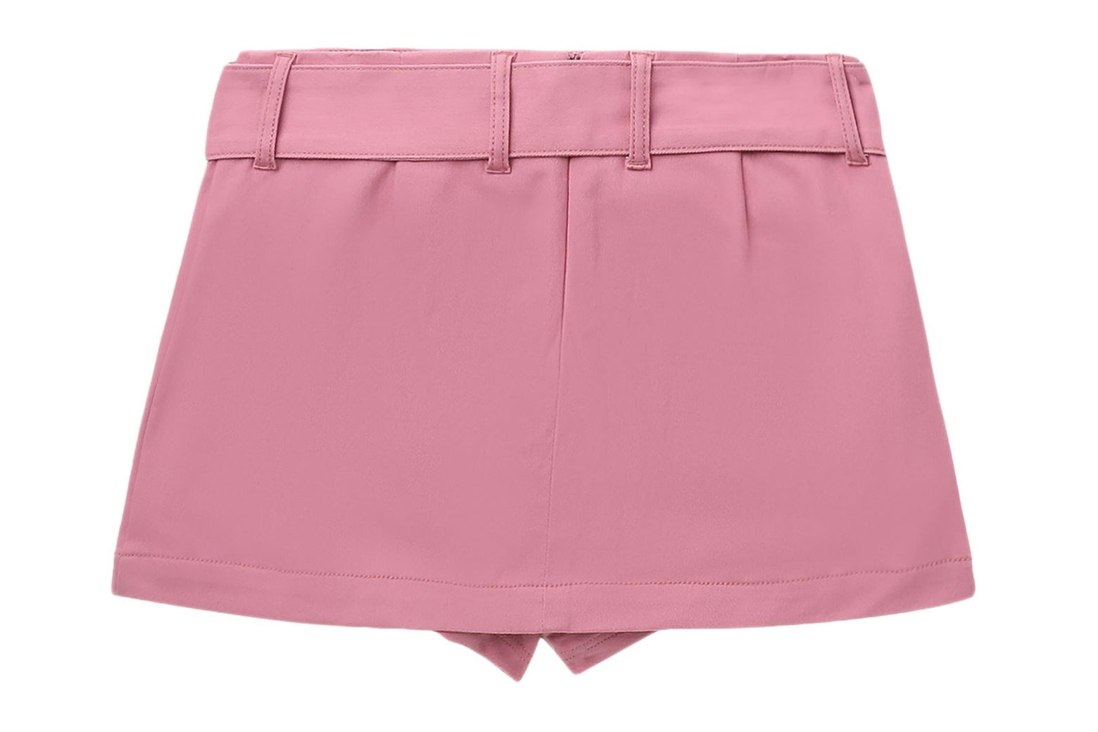 베이프 우먼즈 치마 WASHED BELTED PATCH POCKET MINI SKIRT PNK CK20-255-002 - 상세 이미지 2