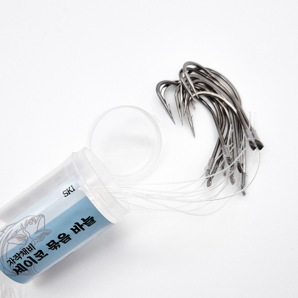 감성돔 바늘 세이코 묶음바늘 우럭 광어 벵에돔 가자미 장어 낚시 채비