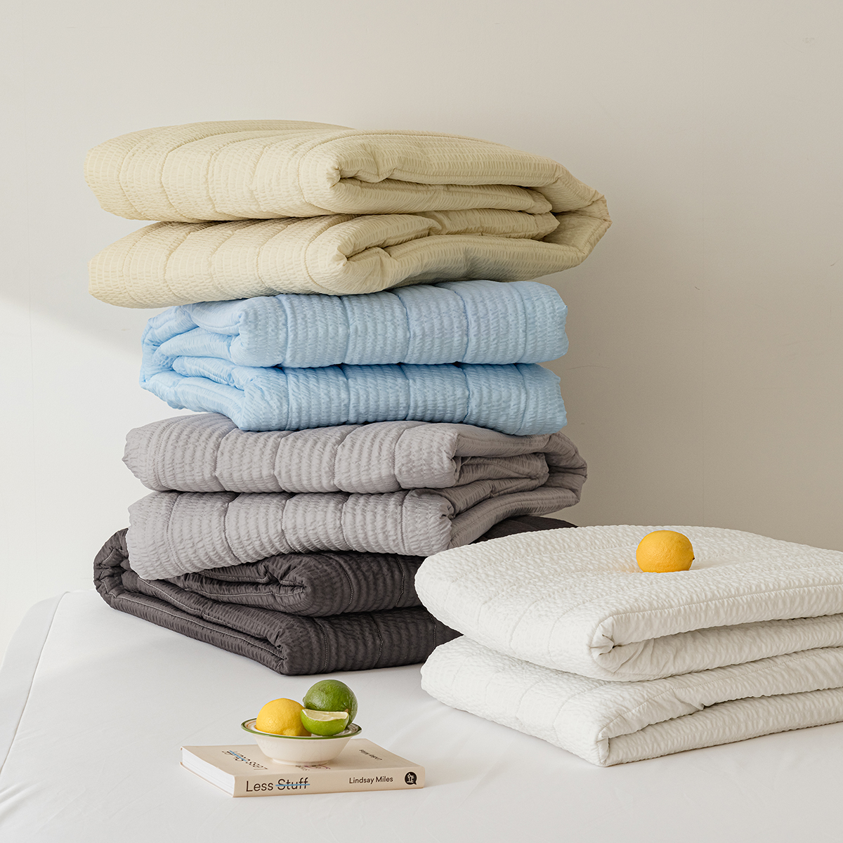 시어서커 쿨 냉감 누빔 썸머오션 여름이불 침대패드 SS