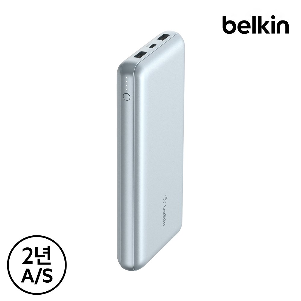 벨킨 20000mAh 15W PD 고속 충전 보조배터리 BPB012bt 아이폰17 16 15 14 13 12 갤럭시 S25 기내반입 글로벌 안전인증 - 상세 이미지 5