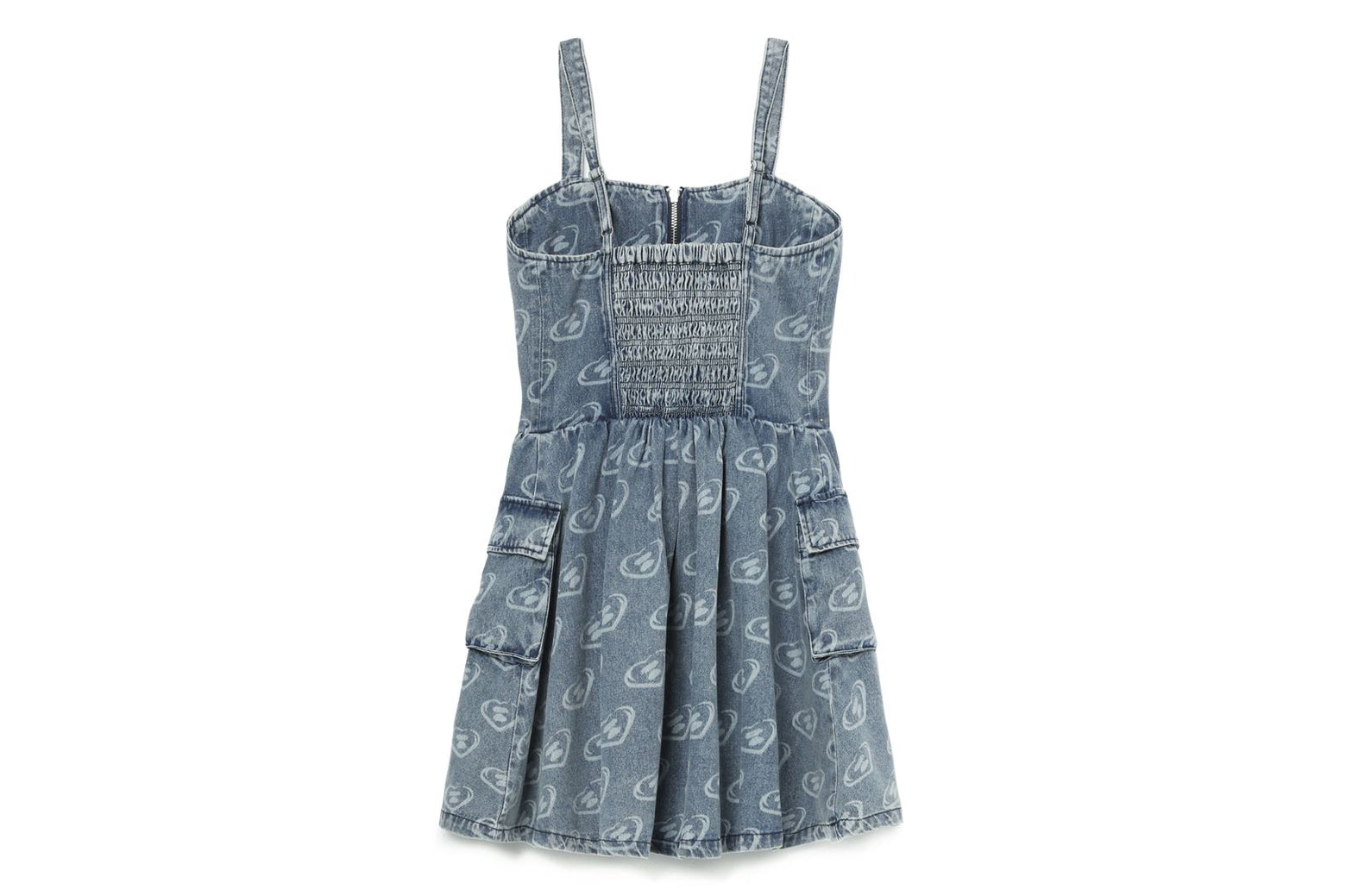 베이프 우먼즈 원피스 PATTERN DENIM CK20-235-001 - 상세 이미지 2