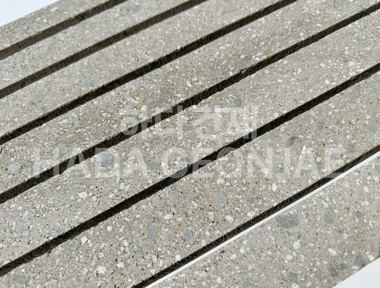 모노타일 롱와이드 500x50x18T 연브라운 / 하다건재 시공사례