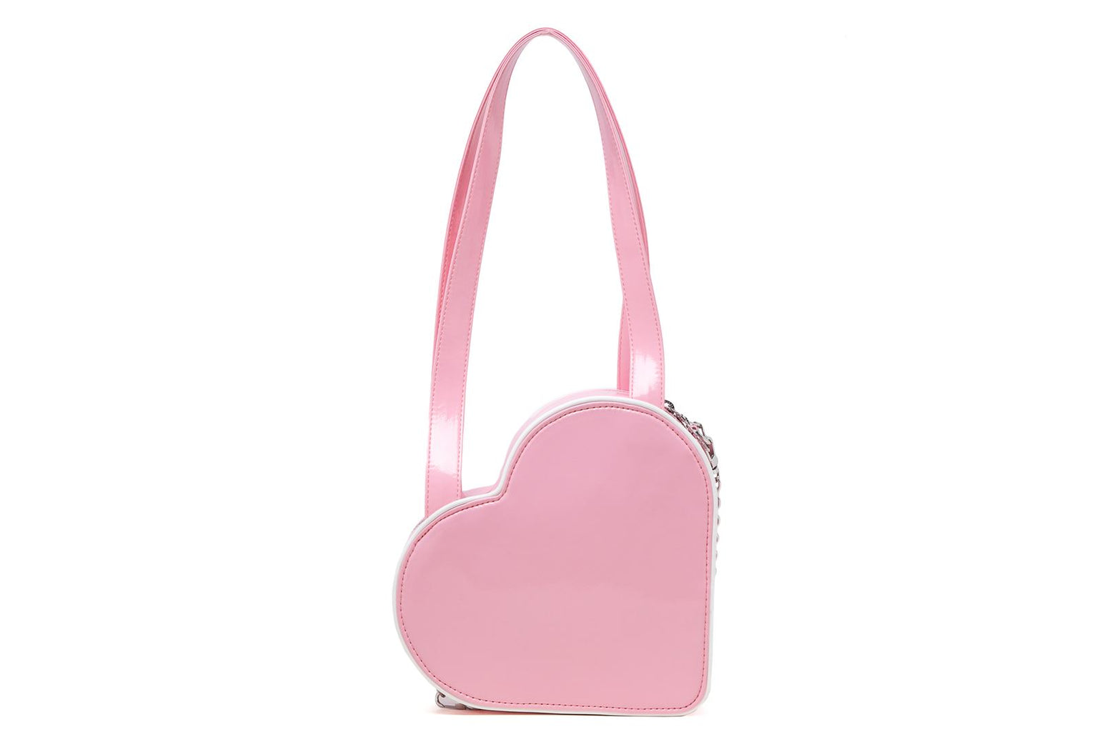 베이프 우먼즈 숄더백 LOGO HEART SHAPE PNK CK20-290-004 - 상세 이미지 2